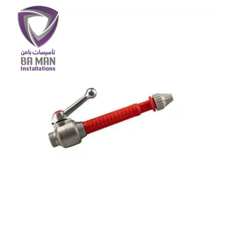 نازل سه حالته آتش نشانی آریاکوپلینگ پلاستیکی مخصوص هوزریل