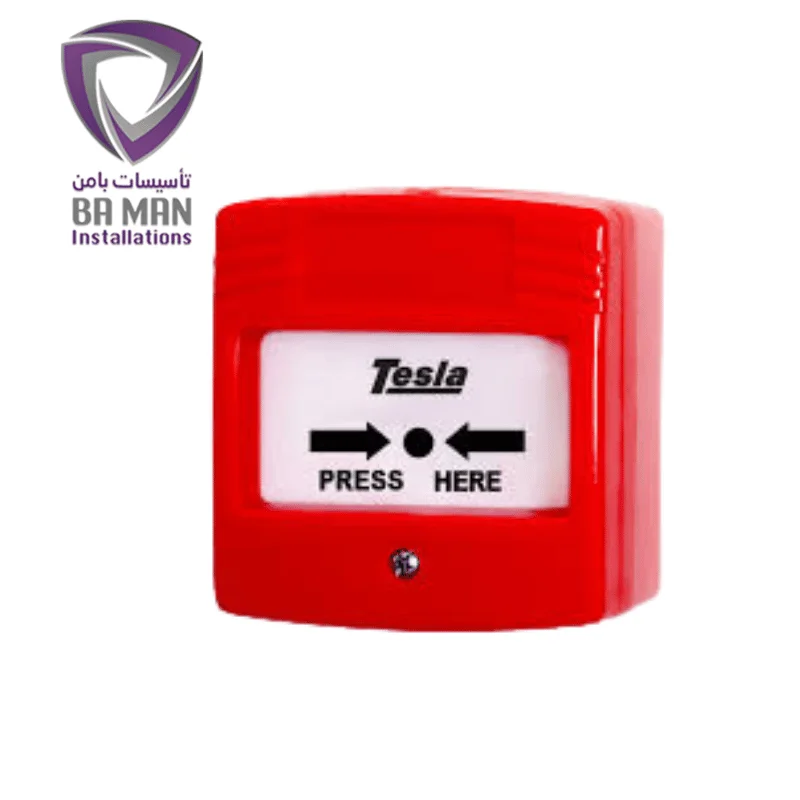 شستی اعلام حریق تسلا