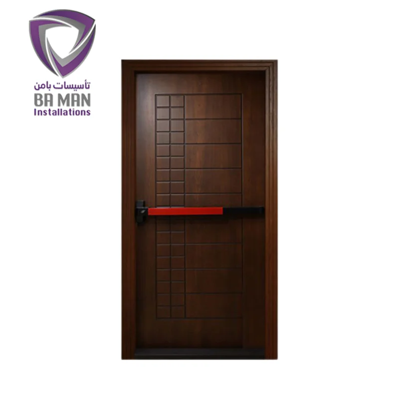 درب ضد حریق چوبی دارای تاییدیه آتش نشانی