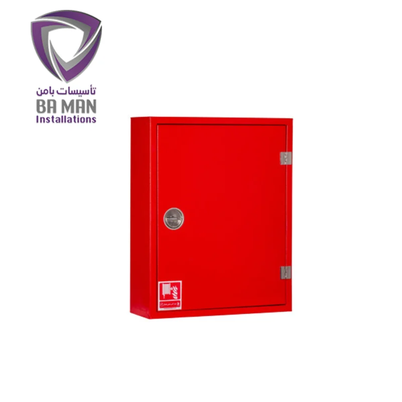 جعبه آتش نشانی استیل روکار پامچال